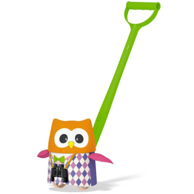 Игрушка Каталка на ручке Сова Stellar 01957